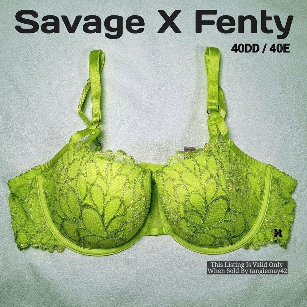 Savage X Fenty Sexy Bra 40DD / 40E Lingerie NWOT